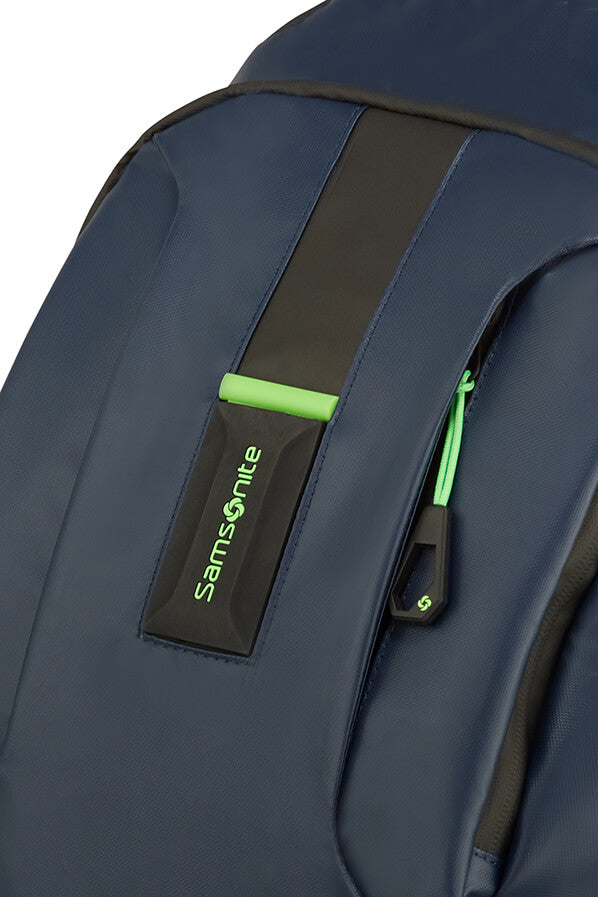 Samsonite Paradiver Light Zaino Porta Pc Night Blue/fluo Green 74774-8477 01N31002