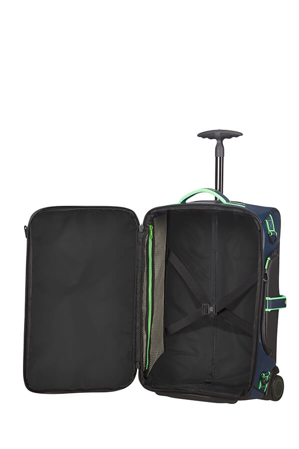 Samsonite Paradiver Light Borsone Con Ruote 55Cm Night Blue/fluo Green 74779-8477 01N31007