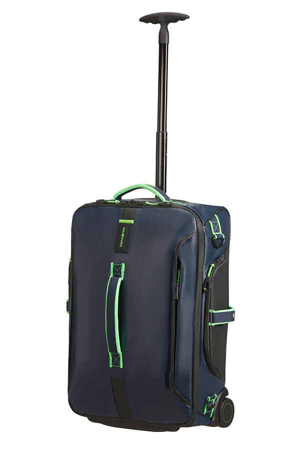 Samsonite Paradiver Light Borsone Con Ruote 55Cm Night Blue/fluo Green 74779-8477 01N31007