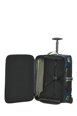 Samsonite Paradiver Light Borsone/zaino Con 2 Ruote 55Cm Night Blue/fluo Green 74780-8477 01N31008