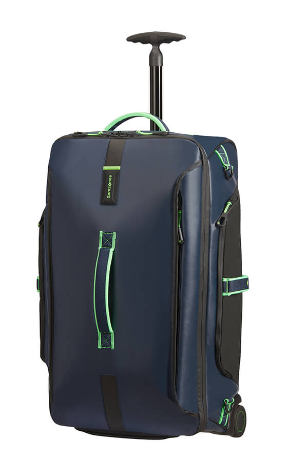 Samsonite Paradiver Light Borsone Con Ruote 67Cm Night Blue/fluo Green 74851-8477 01N31009