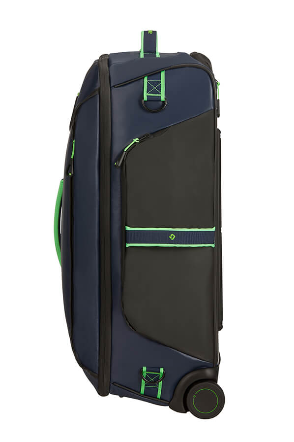 Samsonite Paradiver Light Borsone Con Ruote 67Cm Night Blue/fluo Green 74851-8477 01N31009