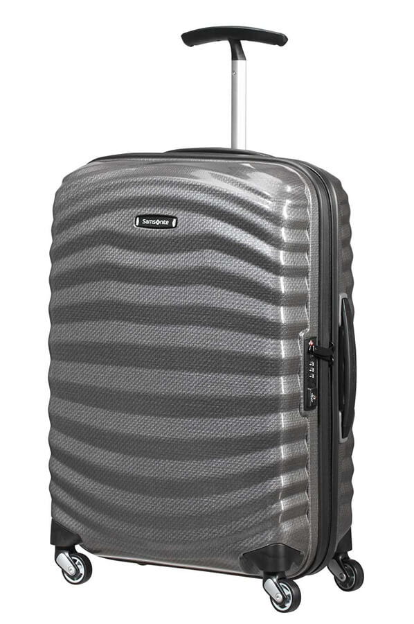 Trolley Bagaglio a mano Samsonite Lite-Shock Eclipse Grey 55x40x20 77120-2957