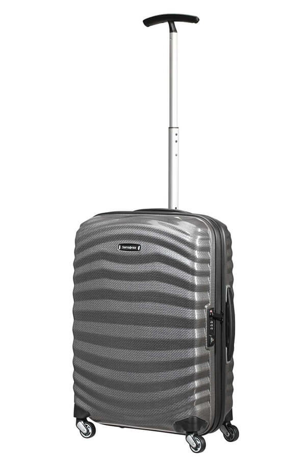 Trolley Bagaglio a mano Samsonite Lite-Shock Eclipse Grey 55x40x20 77120-2957