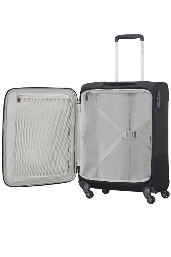 Samsonite Base Boost Trolley BAGAGLIO A MANO (4 Ruote) 55Cm Nero 79200-1041 38N09003