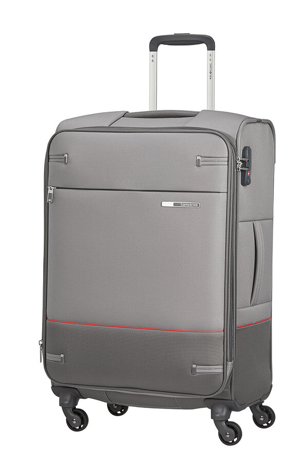 Samsonite, base boost trolley espandibile (4 ruote) 66cm grigio 79201-1408 