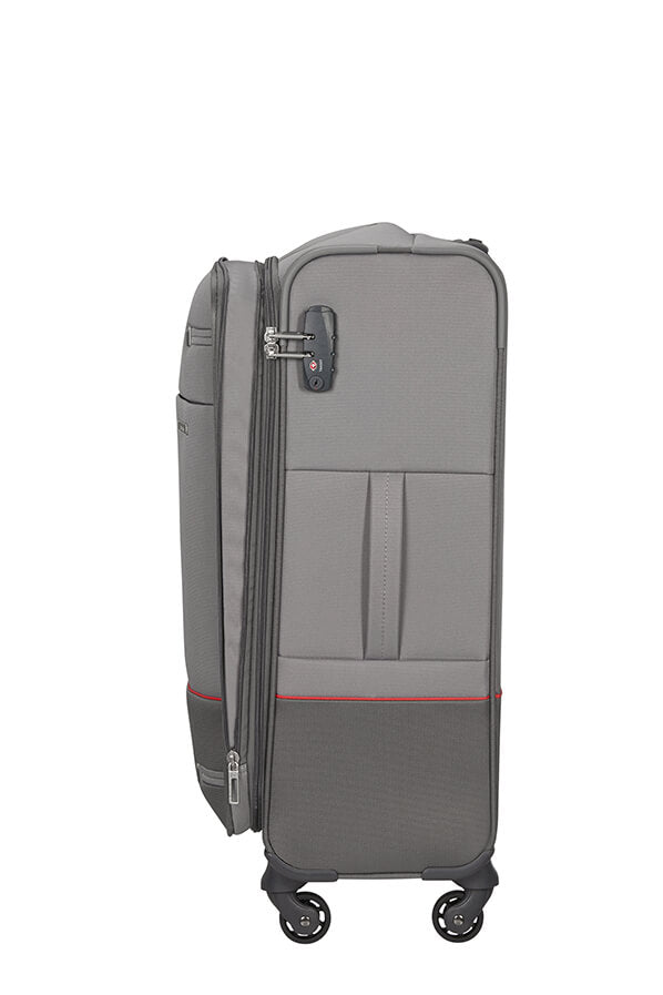 Samsonite, base boost trolley espandibile (4 ruote) 66cm grigio 79201-1408 