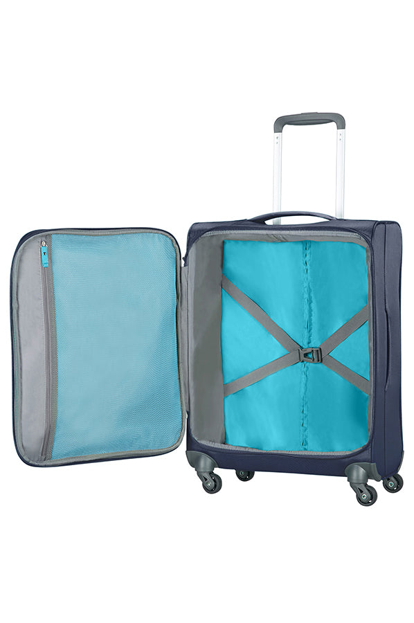 American Tourister HEROLITE Spinner (4 Ruote) 55 cm S Midnight Blue 80371-1549 26G01002