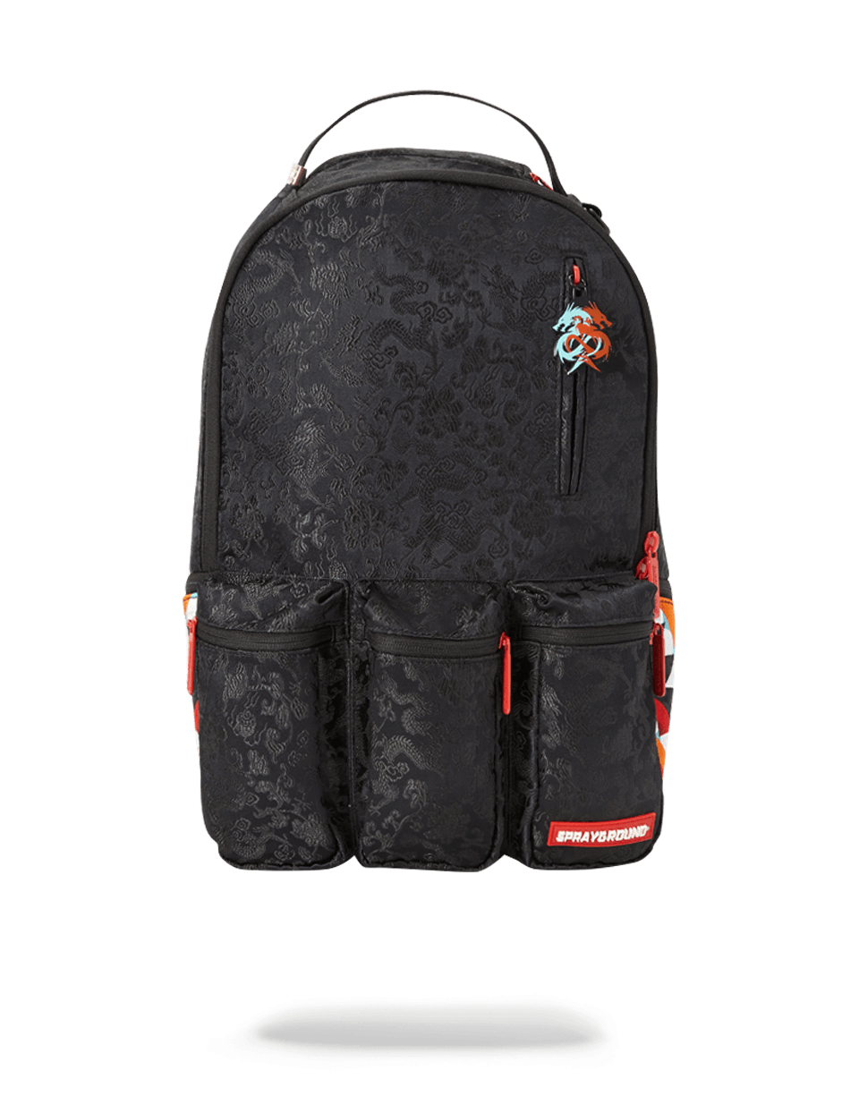 Sprayground Dragon Side Shark Nightmare Cargo Backpack 910B2435NSZ