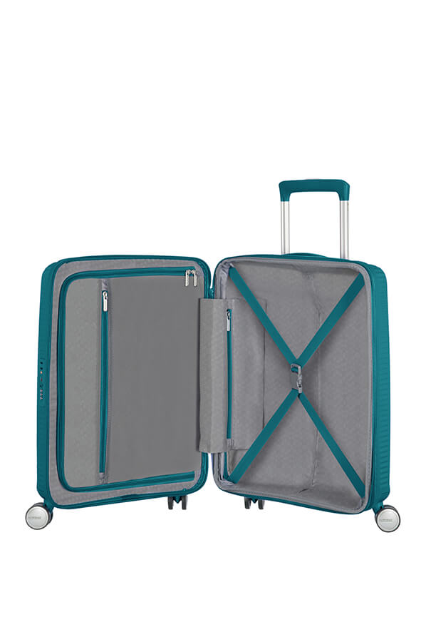 American Tourister soundbox Trolley Espandibile (4 Ruote) 55Cm Jade Green 32G14001 88472-1457