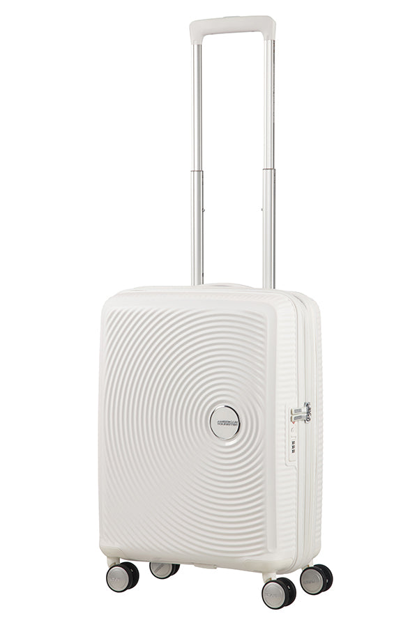 American Tourister SOUNDBOX Spinner Espandibile (4 Ruote) 55 cm Pure White 32G05001 88472-2343