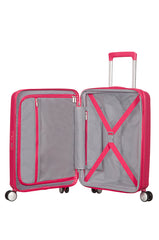 American Tourister SOUNDBOX Spinner Espandibile (4 Ruote) 55 cm Lightning Pink bagaglio a mano 32G90001 88472-5502