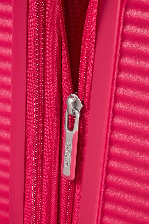 American Tourister SOUNDBOX Spinner Espandibile (4 Ruote) 55 cm Lightning Pink bagaglio a mano 32G90001 88472-5502
