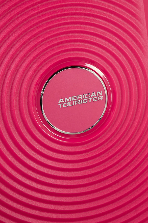 American Tourister SOUNDBOX Spinner Espandibile (4 Ruote) 55 cm Lightning Pink bagaglio a mano 32G90001 88472-5502