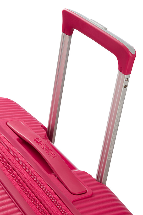 American Tourister SOUNDBOX Spinner Espandibile (4 Ruote) 55 cm Lightning Pink bagaglio a mano 32G90001 88472-5502