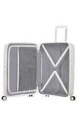 American Tourister SOUNDBOX Spinner Espandibile (4 Ruote) 67 cm Pure White 32G05002 88473-2343