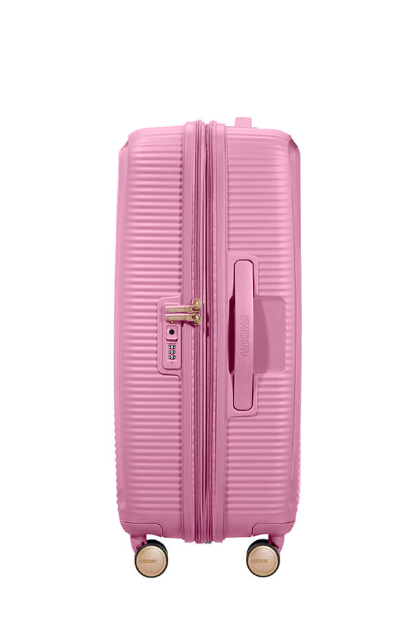 American Tourister soundbox Trolley (4 Ruote) 67Cm Pearl Pink/gold 88473-7742 32G80002