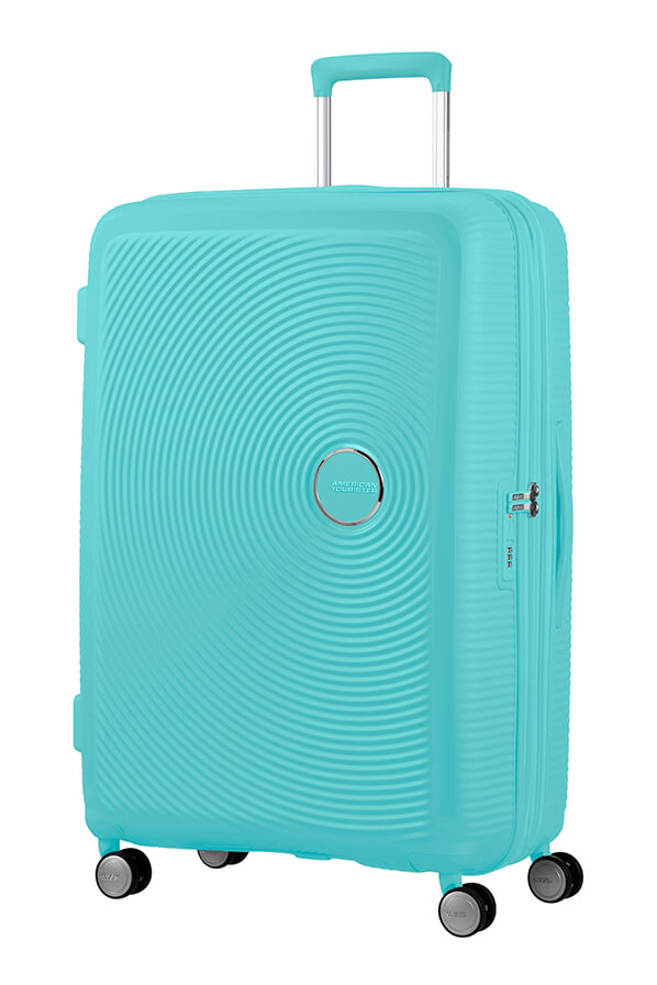 American Tourister sound box  trolley espandibile (4 ruote) 77cm poolside blue 88474-8864 32G21003