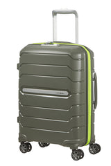 Samsonite Flux Trolley Espandibile (4 Ruote) 55Cm Dark Olive samsonite bagaglio a mano rigido espandibile 4 ruote 88537-1266 CB014001