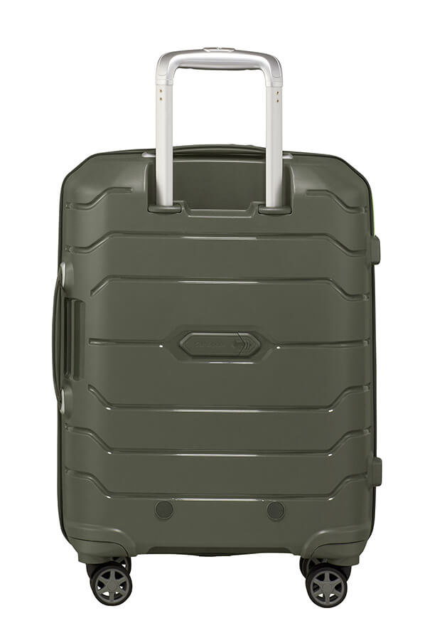 Samsonite Flux Trolley Espandibile (4 Ruote) 55Cm Dark Olive samsonite bagaglio a mano rigido espandibile 4 ruote 88537-1266 CB014001