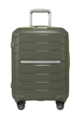 Samsonite Flux Trolley Espandibile (4 Ruote) 55Cm Dark Olive samsonite bagaglio a mano rigido espandibile 4 ruote 88537-1266 CB014001