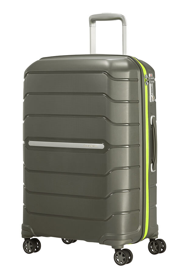 Samsonite Flux Trolley Espandibile (4 Ruote) 68Cm Dark Olive samsonite trolley bagaglio da stiva medio rigido espandibile 4 ruote 88538-1266 CB014002