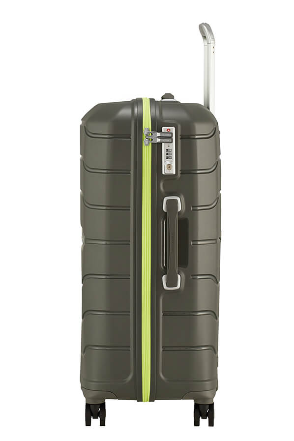 Samsonite Flux Trolley Espandibile (4 Ruote) 68Cm Dark Olive samsonite trolley bagaglio da stiva medio rigido espandibile 4 ruote 88538-1266 CB014002