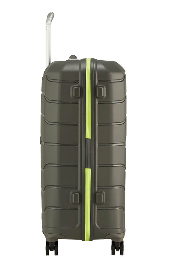 Samsonite Flux Trolley Espandibile (4 Ruote) 68Cm Dark Olive samsonite trolley bagaglio da stiva medio rigido espandibile 4 ruote 88538-1266 CB014002