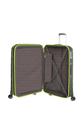 Samsonite Flux Trolley Espandibile (4 Ruote) 75Cm Dark Olive samsonite trolley bagaglioda stiva medio 4 ruote rigido 88539-1266 CB014003