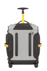 Samsonite Paradiver Light Borsone Con Ruote 55Cm Grey/yellow Samsonite trolley bagaglio a mano in tessuto tecnico cerato impermeabile 4 ruote 92057-4742 01N18011