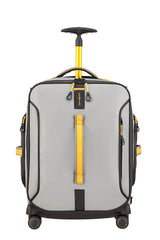 Samsonite Paradiver Light Borsone Con Ruote 55Cm Grey/yellow Samsonite trolley bagaglio a mano in tessuto tecnico cerato impermeabile 4 ruote 92057-4742 01N18011