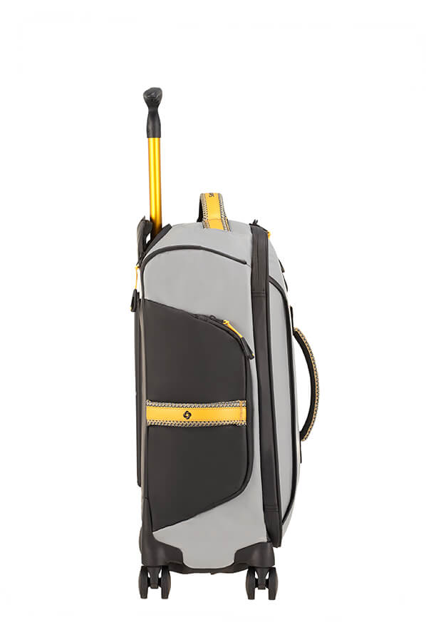 Samsonite Paradiver Light Borsone Con Ruote 55Cm Grey/yellow Samsonite trolley bagaglio a mano in tessuto tecnico cerato impermeabile 4 ruote 92057-4742 01N18011