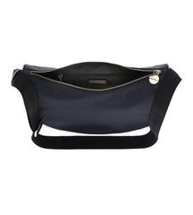 Borbonese Lunabag Middle In Jet Op Nero 934411296100 borbonese borsa donna