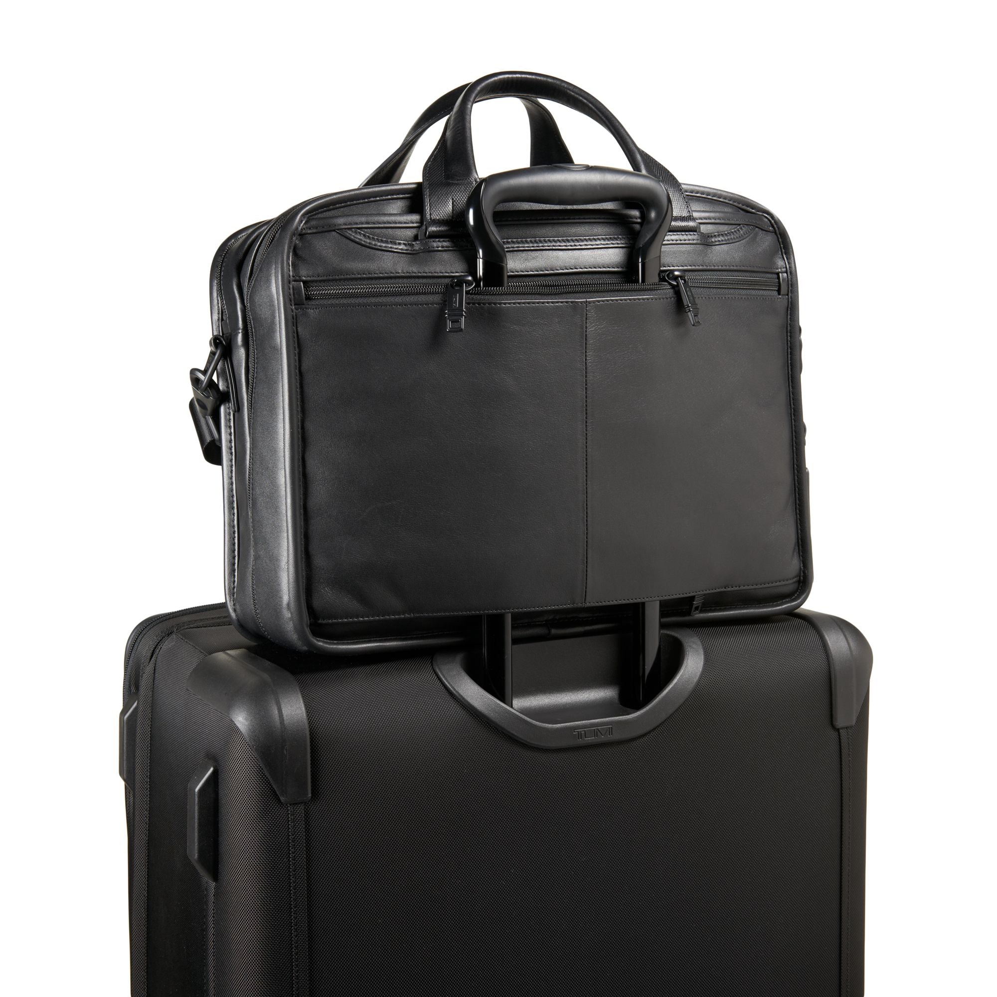 Tumi ventiquattrore in pelle completa per il business 096132D2