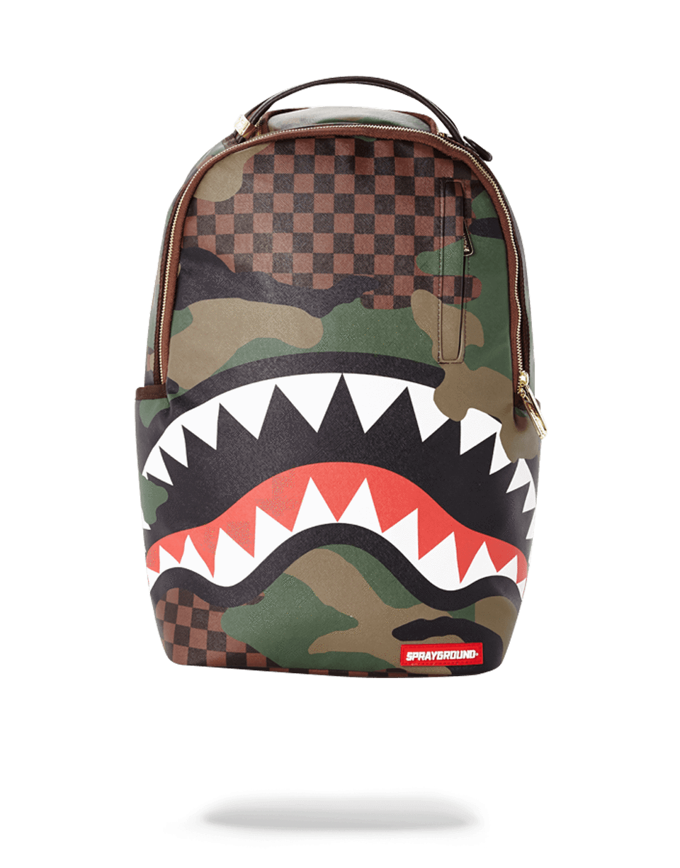 Sprayground Sharks In Paris (Camo Edition) 910B2201NSZ