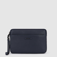 Piquadro AC6156MOSR/BLU Pochette Uomo Porta Ipad®Mini Blu