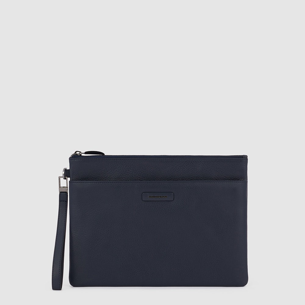 Piquadro AC6157MOS/BLU Pochette Uomo Per Ipad® Blu