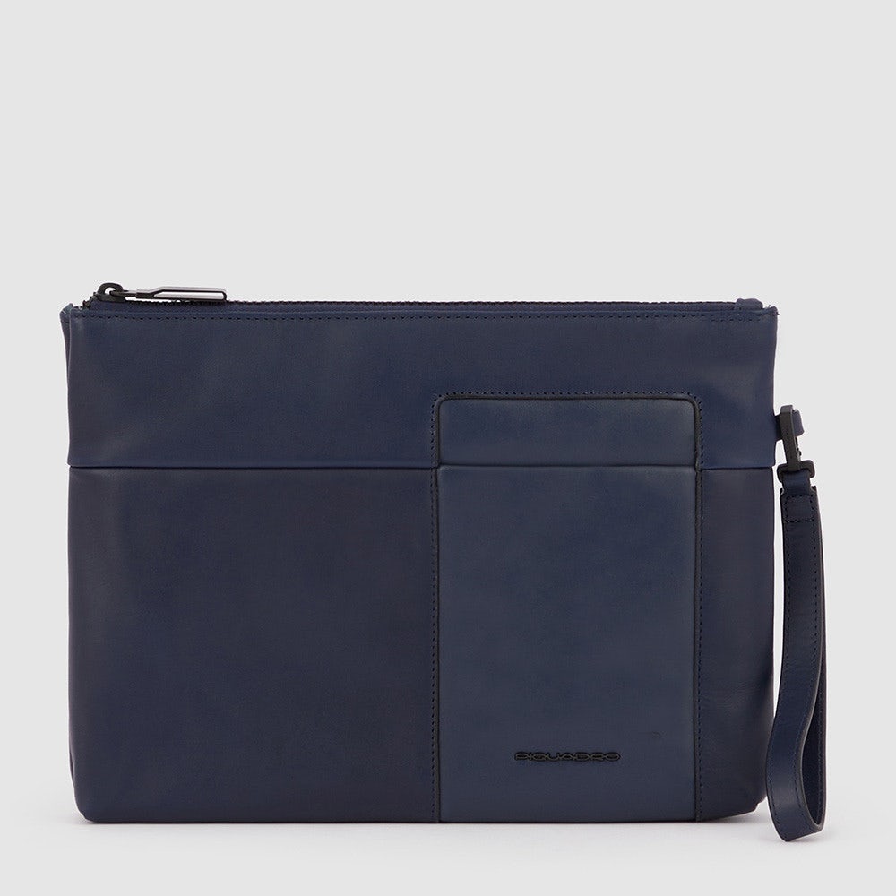 Piquadro AC6169S123R/BLU Pochette Uomo Per Ipad® Blu Notte