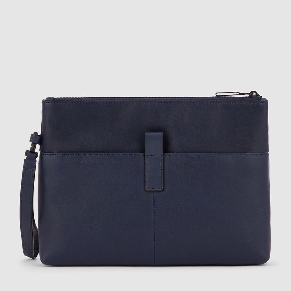 Piquadro AC6169S123R/BLU Pochette Uomo Per Ipad® Blu Notte