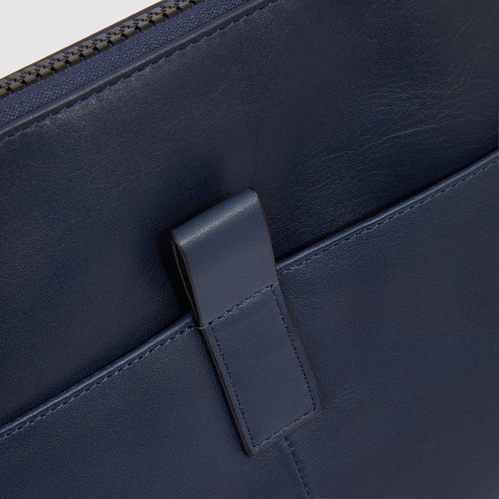 Piquadro AC6169S123R/BLU Pochette Uomo Per Ipad® Blu Notte