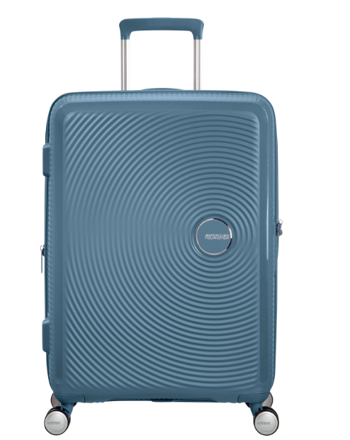 AMERICAN TURISTER 88473-E612 SOUNDBOX SPINNER 67/24 TSA EXP STONE BLU