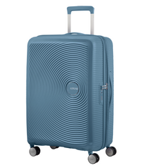 AMERICAN TURISTER 88473-E612 SOUNDBOX SPINNER 67/24 TSA EXP STONE BLU