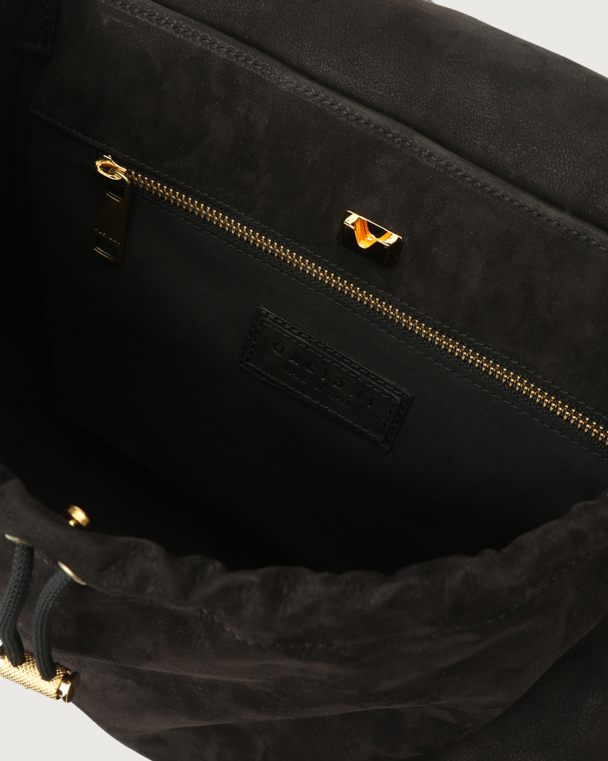 Orciani Zaino Alexa in nabuk Nero B02061LBE-001