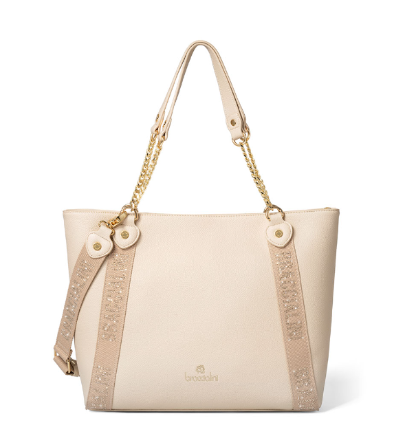 BRACCIALINI B17410-YY305 BORSA BRACCIALINI GISELLE POLISYNT BEIGE