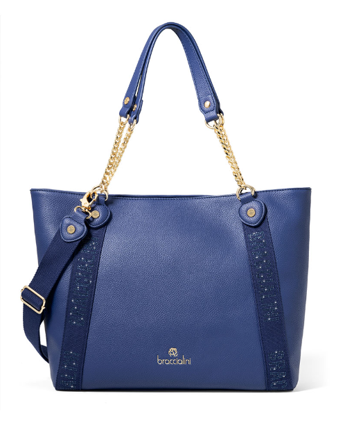 BRACCIALINI B17410-YY200 BORSA BRACCIALINI GISELLE POLISYNT BLU