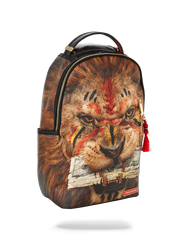 Sprayground lion eating money backpack 910B1557NSZ