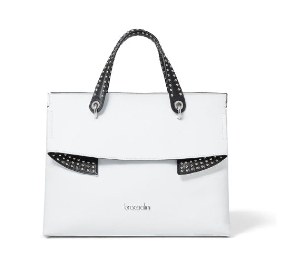 Borsa a mano Braccialini bianco B14882 PP001