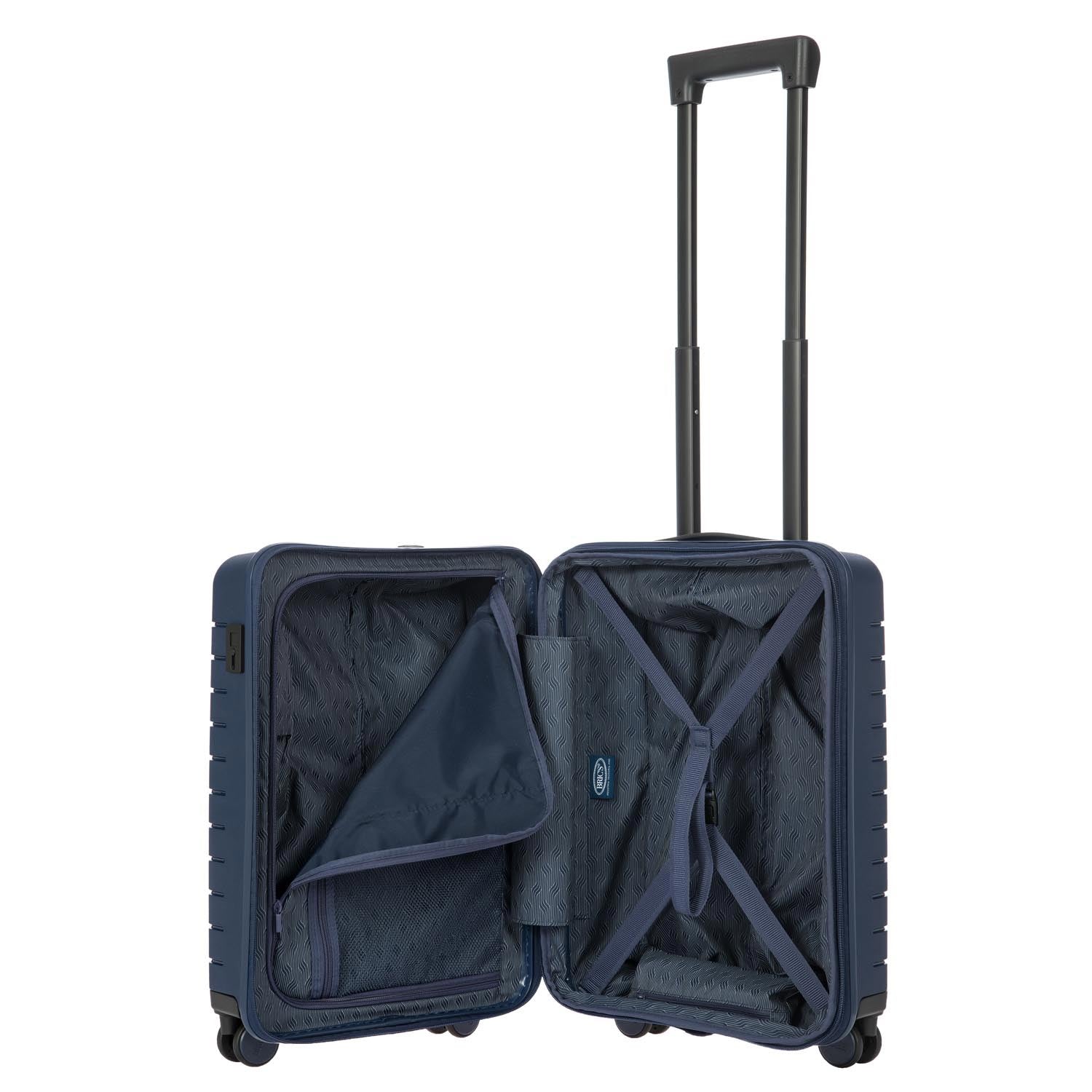 Bric's ulisse Trolley Rigido Espandibile Da Cabina BY Blu Oceano B1Y08430