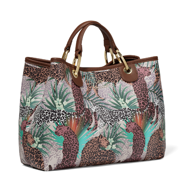 BRACCIALINI B17382-YY3213 BORSA BRACCIALINI BETH SPECIAL POLISYNT JUNGLE