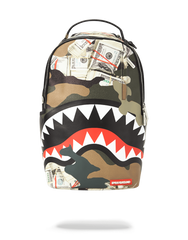 Sprayground Camo Money Shark 910B2202NSZ zaino sprayground